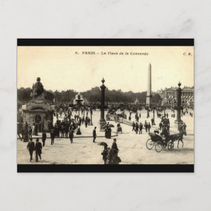 La Place Castellane, Marseille Frankreich 1910 Vin Postkarte