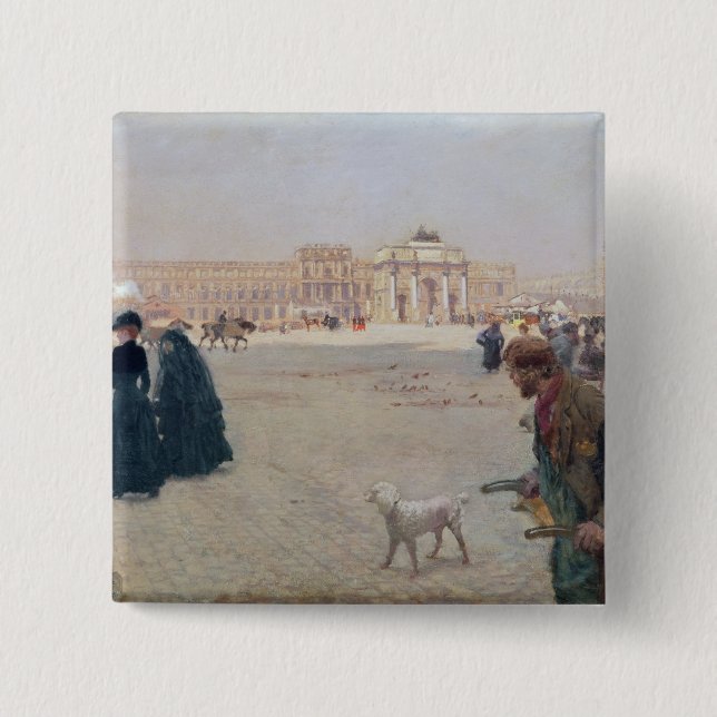 La Place du Carrousel, Paris Button (Vorderseite)