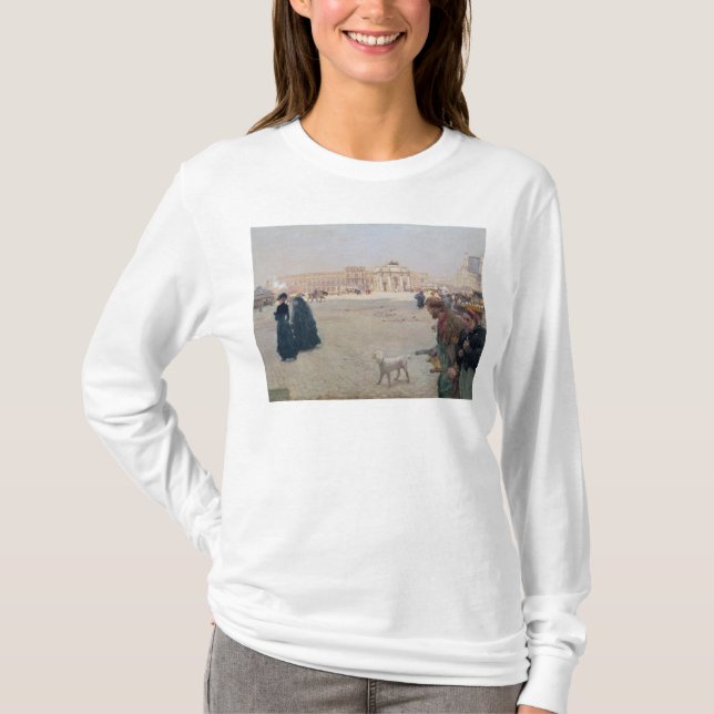 La Place du Carrousel, Paris T-Shirt (Vorderseite)
