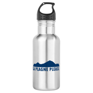 La Plagne Frankreich Bitte Edelstahlflasche