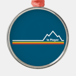 La Plagne Frankreich Ornament Aus Metall