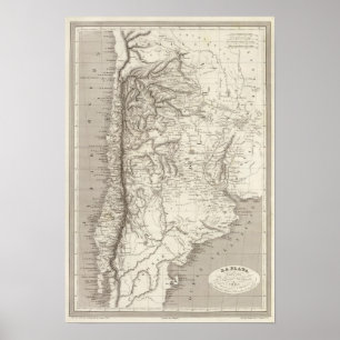 La Plata and Chile Poster