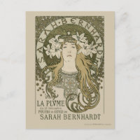 La Plume France Vintage Jugendstil 1897