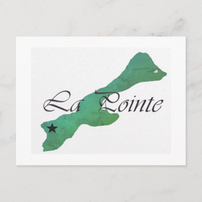La Pointe Postkarte (Vorderseite)