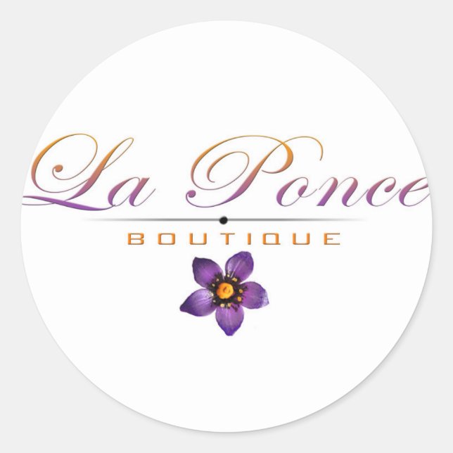 La Ponce Boutique Sticker (Vorderseite)