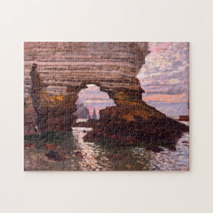 La Porte d'Amont, Étretat Monet Fine Art Puzzle