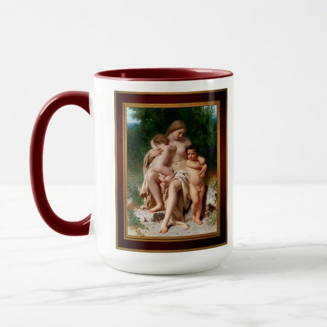 La Première Discorde von William-Adolphe Bouguerea Tasse (Links)