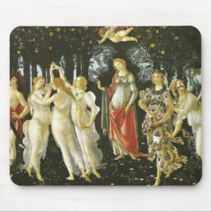 La Primavera durch Sandro Botticelli Mousepad