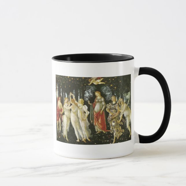 La Primavera durch Sandro Botticelli Tasse (Rechts)