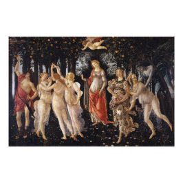 La Primavera (Frühjahr) von Sandro Botticelli Fotodruck