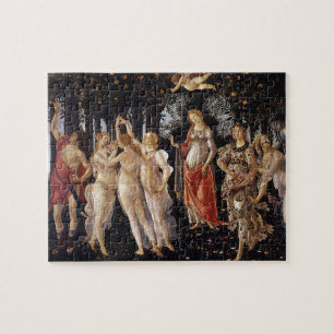 La Primavera (Frühling) durch Sandro Botticelli Puzzle
