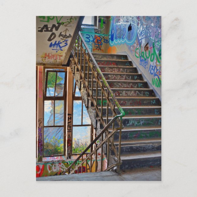 La Promenade Postkarte (Vorderseite)