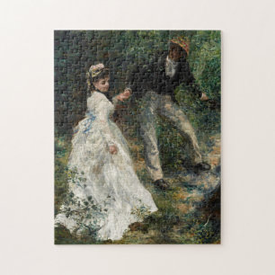 La Promenade Renoir Gemälde Kunstpuzzle Puzzle