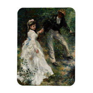 La Promenade Renoir Malerei Magnet