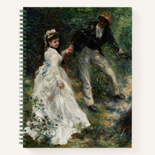 La Promenade Renoir Malerei Notizbuch
