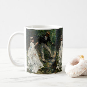 La Promenade Renoir Malerei Tasse
