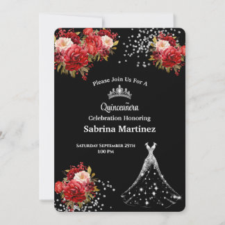 La Quinceanera Invitation Einladung