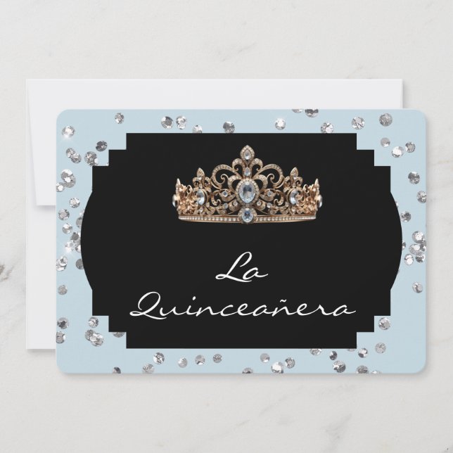 La Quinceanera Invitation Einladung (Vorderseite)