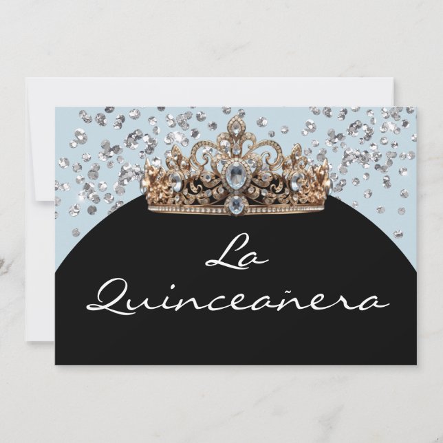 La Quinceanera Invitation Einladung (Vorderseite)