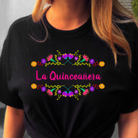 La Quinceanera Mexikanische Fiesta Schwarzer Gebur