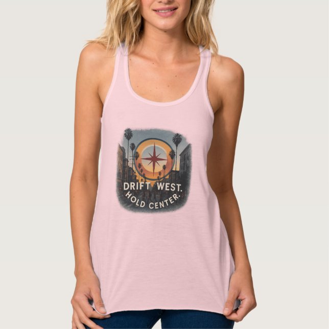 LA Racerback Tank | Fluid Strengthwear Top (Vorderseite)