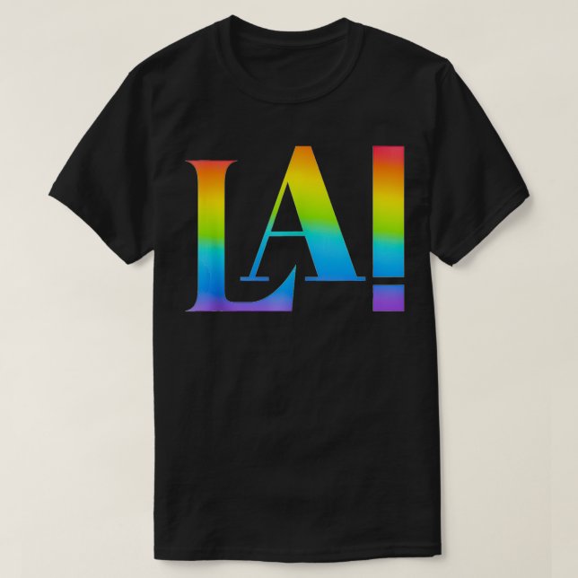 La Rainbow Code Ich bin Gay Men Boyfriend LGBT Pri T-Shirt (Design vorne)