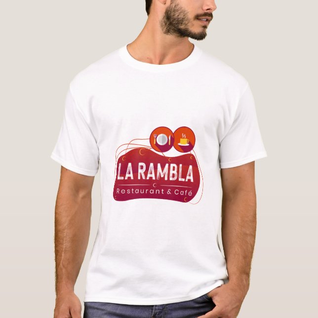 LA RAMBLA TSHIRT FÜR IHR GESCHÄFT (Vorderseite)