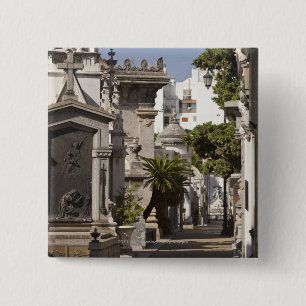 La Recoleta Friedhof in Buenos Aires Button