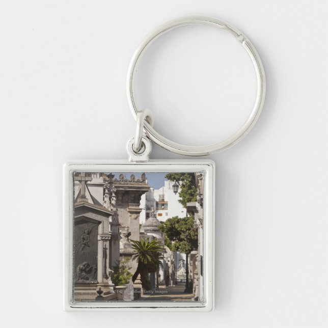 La Recoleta Friedhof in Buenos Aires Schlüsselanhänger (Vorne)