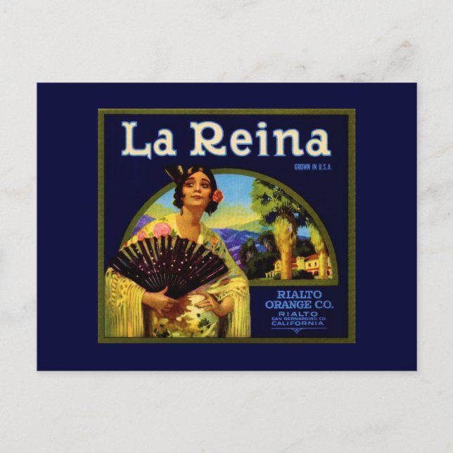 La Reina Postkarte (Vorderseite)