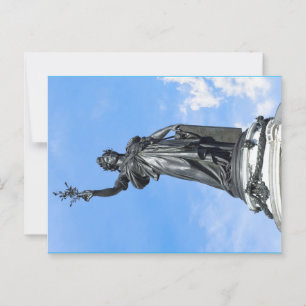 La Republik, Paris, Frankreich Postkarte