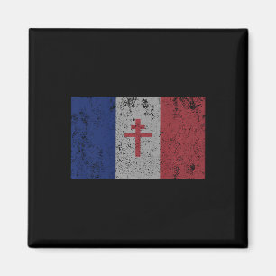 La Resistance - Die französische Flagge Frankreich Magnet