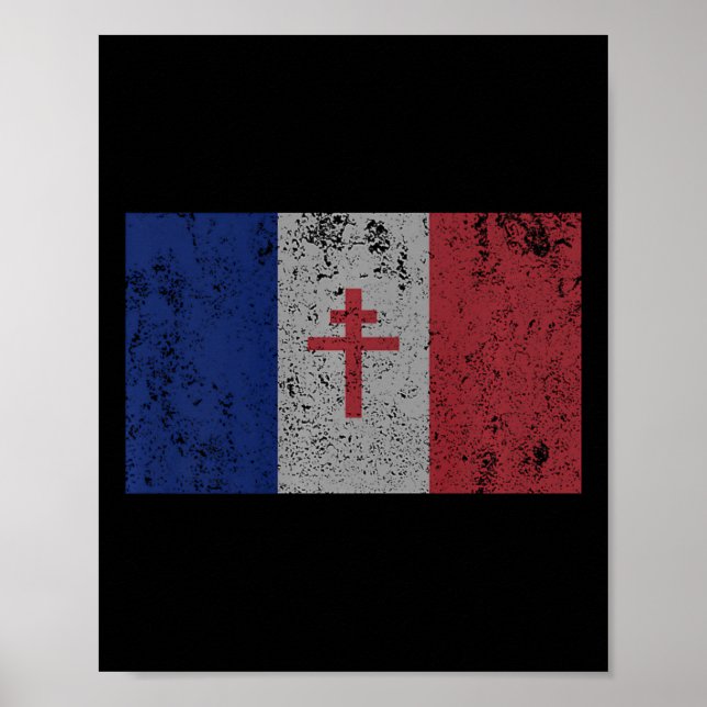 La Resistance - Die französische Flagge Frankreich Poster (Vorne)