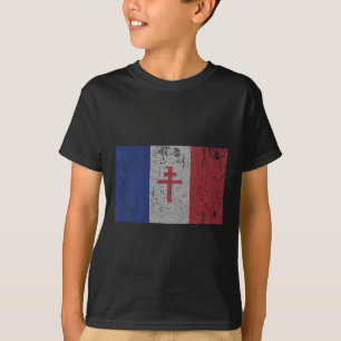 La Resistance - Die französische Flagge Frankreich T-Shirt