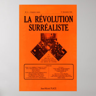 La Révolution Surréaliste 1924 POSTERDRUCK A5 A2 Poster