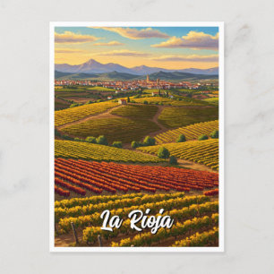 La Rioja Spanien Reisen Postkarte