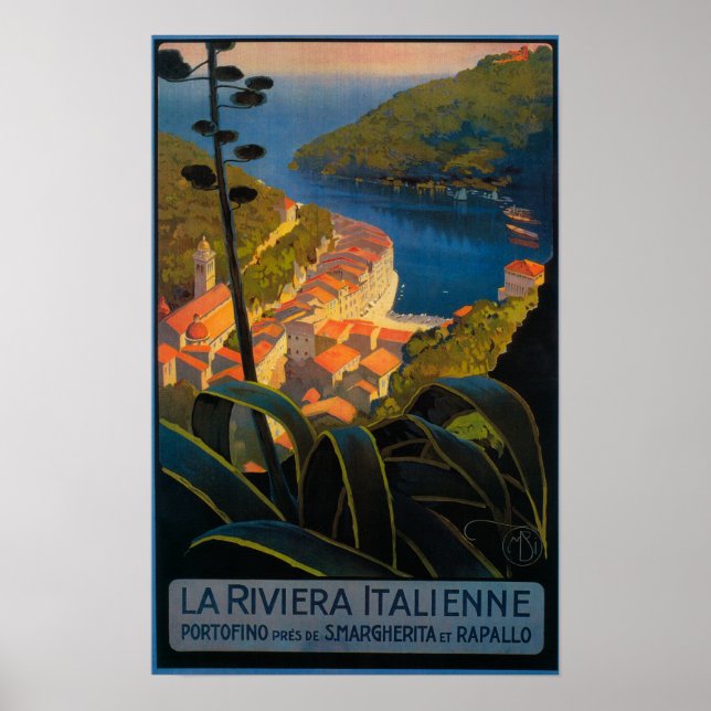 La Riviera Italienne Poster (Vorne)