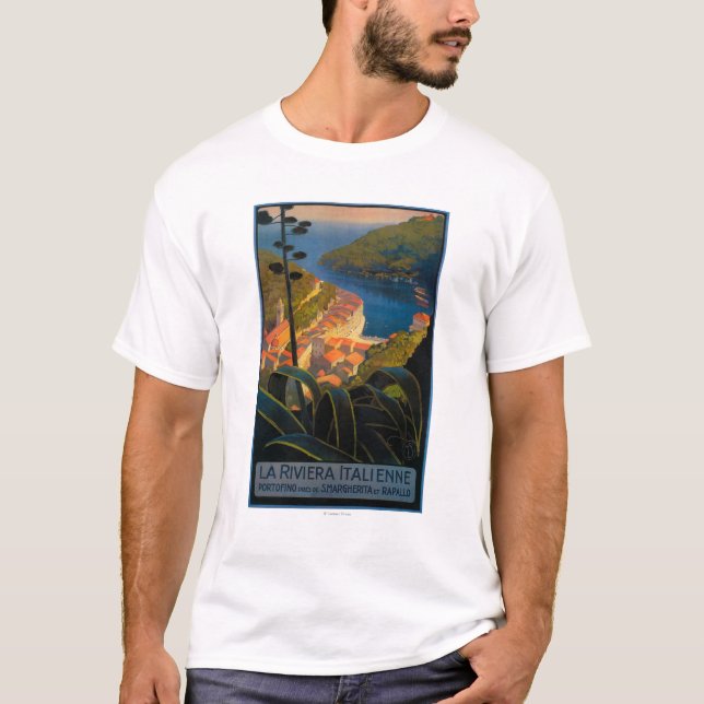La Riviera Italienne T-Shirt (Vorderseite)