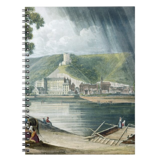 La Roche, "von den Ansichten über die Seine", Notizblock (Vorderseite)