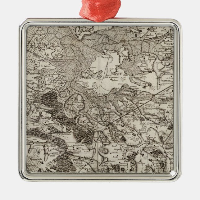 La Rochelle Ornament Aus Metall (Vorne)