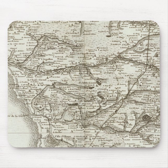 La RochesurYon, Les Sablesd'Olonne Mousepad (Vorne)