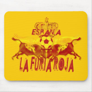 La Roja DoppelToros Rasenstiere futbol Könige Mousepad