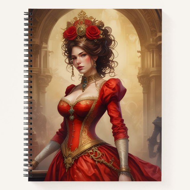 La Rosa Mecánica Notizbuch (Vorderseite)