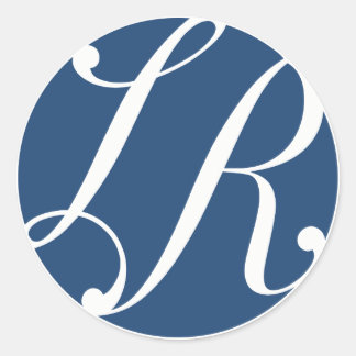 La Rosa Realty Logo-Aufkleber Runder Aufkleber