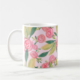 La Rosa Whimsy Gold Floral Tasse