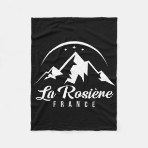 La Rosière France Ski Resort Skifahren Snowboarden Fleecedecke