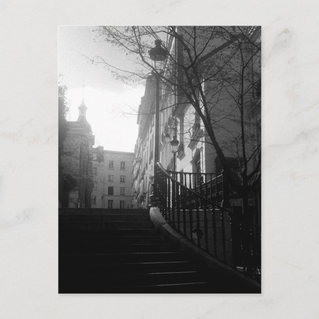 La Rue Notre-Dame-de-Bonne-Nouvelle Postkarte (Vorderseite)