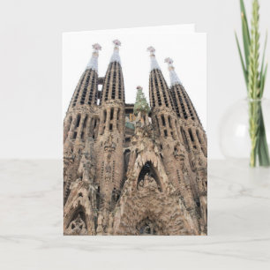 La Sagrada Familia - Barcelona - Gruß-Karte Karte