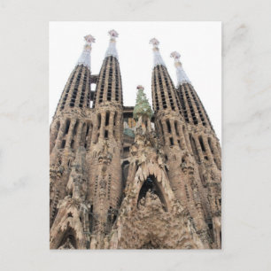 La Sagrada Familia - Barcelona, Spanien Postkarte