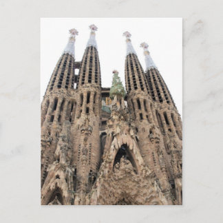 La Sagrada Familia - Barcelona, Spanien Postkarte